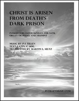 Christ is Arisen From Death's Dark Prison SATB choral sheet music cover